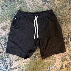 Vuori Men's Gray Athletic Shorts